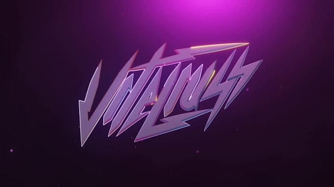 create a custom 2d 3d logo animation or intro for youtube or tiktok