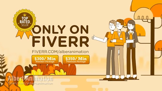 create professionally custom 2d saas explainer videos