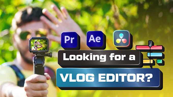 edit professional vlog for youtube and social media