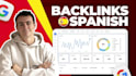 build backlinks in spanish authority dofollow contextual forum links whitehat