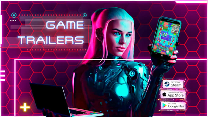 create amazing trailer for your game