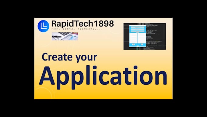 Create your application with python by Rapidtech1898v2 | Fiverr