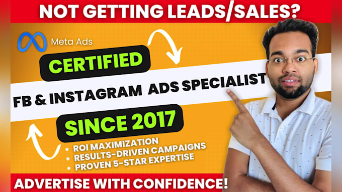 skyrocket your sales with ROI driven facebook, instagram ads