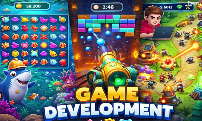 develop rapid unity game prototype for you