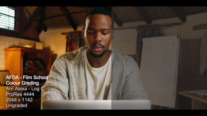do cinematic style colorgrade