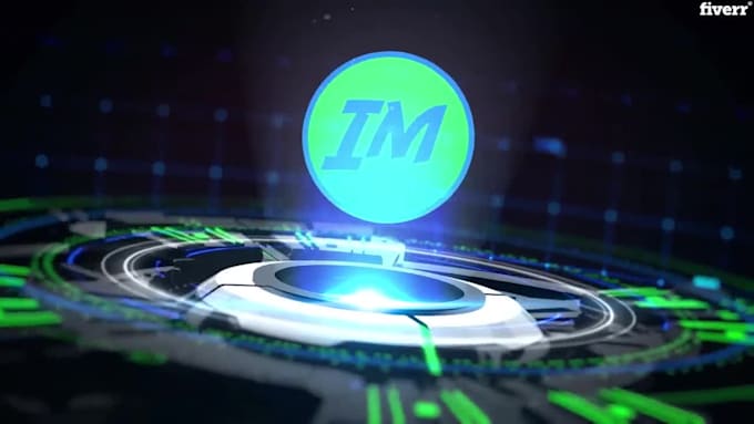 create top amazing animated logo animation intro video