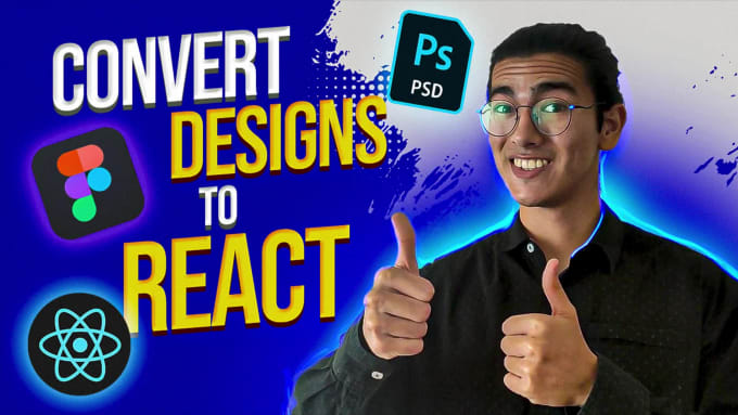 Convert Psd To Reactjs Or Figma To Responsive React Website By Estebansant Fiverr