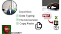 type online and offline data, paste and convert