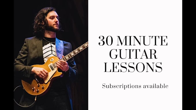 teach 30 min guitar lessons, learn from a nashville pro
