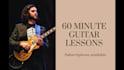 teach 60 min guitar lessons, learn from a nashville pro