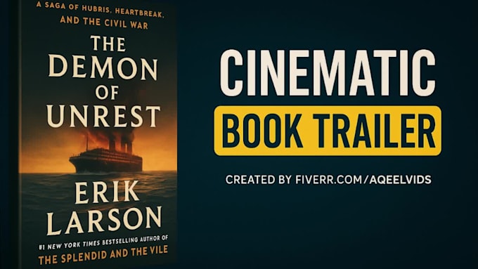 create a cinematic book trailer