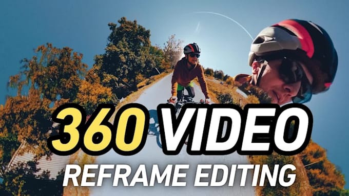 edit your VR 360 insta and gopro video, professionally
