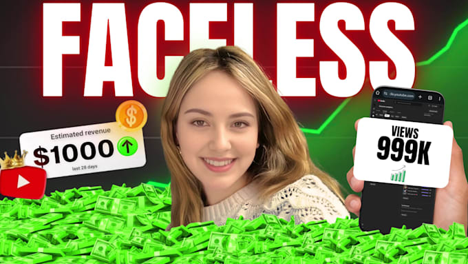 do high retention faceless youtube video editing