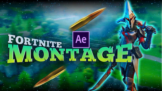 edit fortnite montage and gameplays