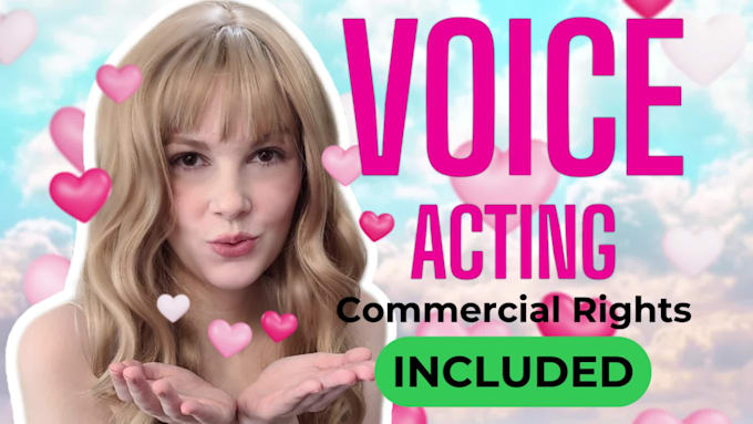 record professional character voice acting
