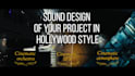 produce a sound effect and background music for your project