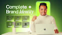 design a complete brand identity system for startups and saas