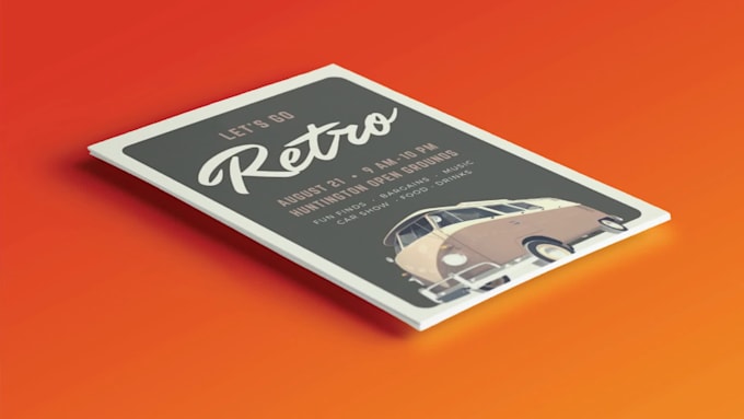 design flyer, brochure, poster