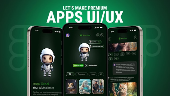 Do premium mobile app ui ux design in figma, with full prototype by ...