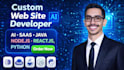 build ai saas, full stack ai websites, website development and ai chatbot
