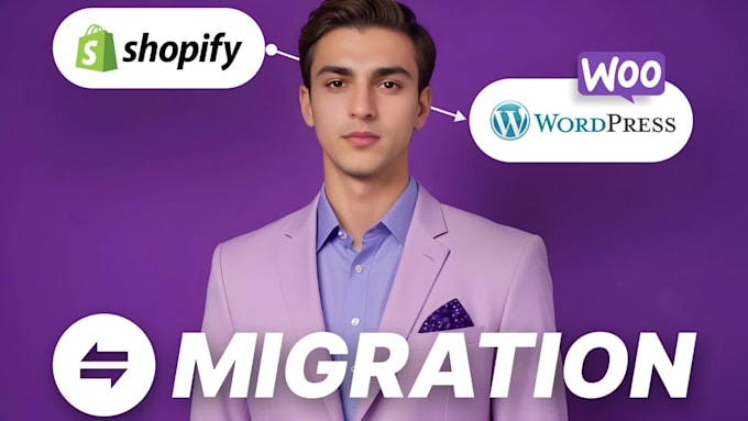 migrate, transfer your shopify store to a dynamic wordpress woocommerce website
