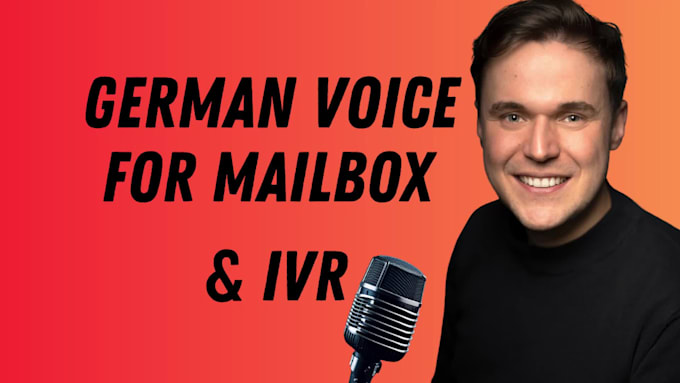 produce your german voicemail telephone or IVR voice over