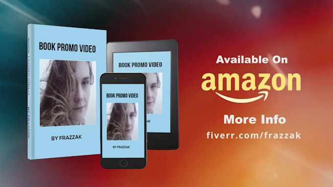 I will make a cinematic book trailer or book promo video