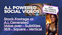 generate engaging social media videos using ai
