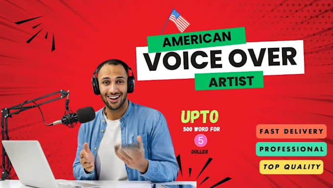 bring your script to life with a professional voice over
