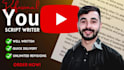 be your faceless cash cow youtube script writer