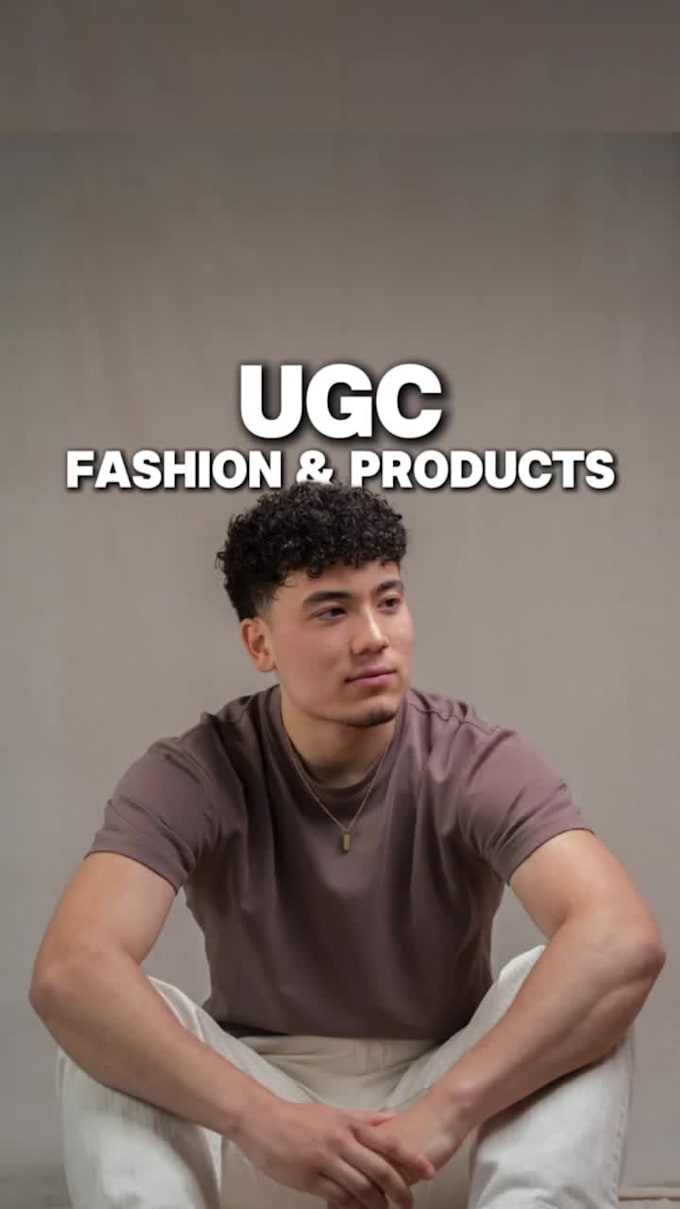 create ugc fashion or product videos for your brand