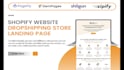 build shopify landing page in pagefly, gempages or replo