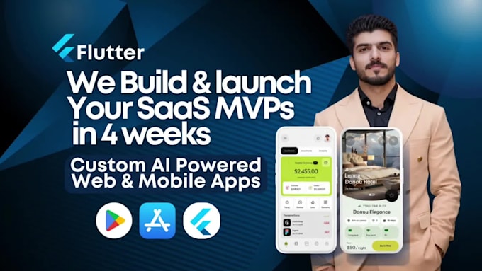 build and launch your ai powered saas mobile app or website