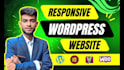 build, rebuild, redesign wordpress website or elementor website