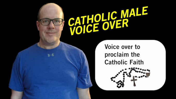 record a voice over for your catholic project