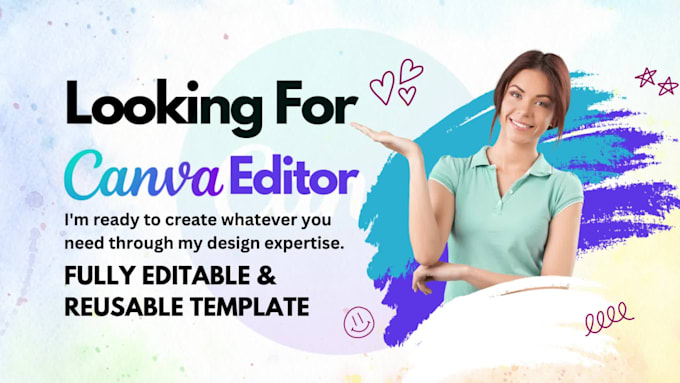 do canva template for any design and video