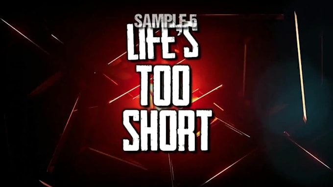make an charismatic looking lyric video