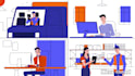 custom eye catching infographic animation