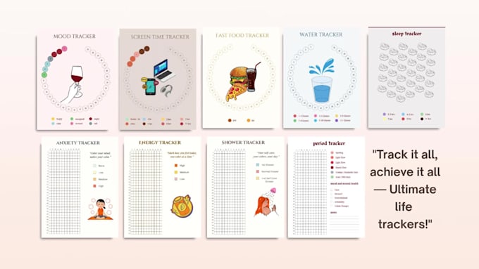 design custom digital and printable journals and planners
