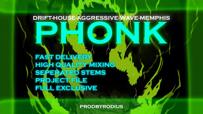 produce crazy phonk bangers for you