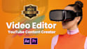 be your video editor and youtube content creator