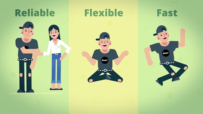 create 2d video animation for your service or brand