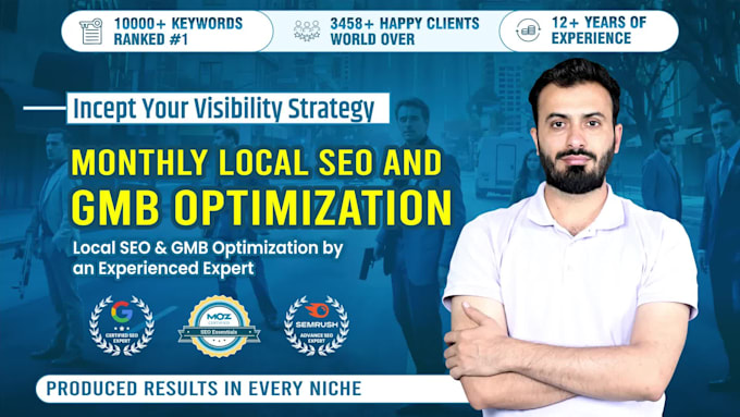 do local SEO service and gmb optimization for google ranking