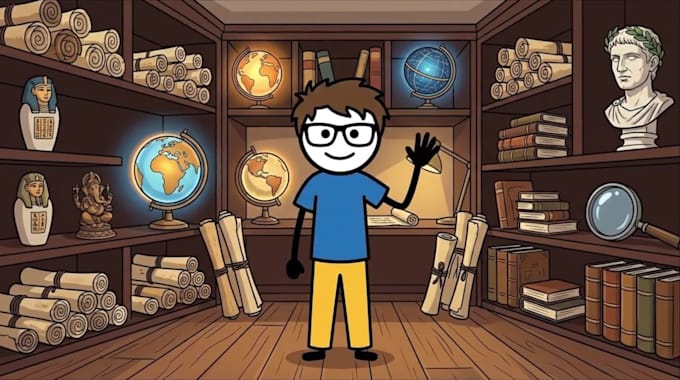 create viral stickman explainer videos for youtube