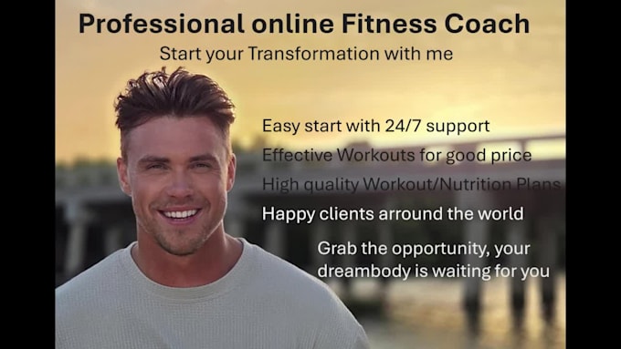 create a custom workout plan and be your fitness coach