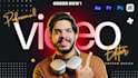 do creative video editing for youtube and instagram reels