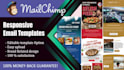 design professional mailchimp email template newsletter