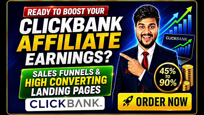 create clickbank affiliate marketing website and clickfunnel