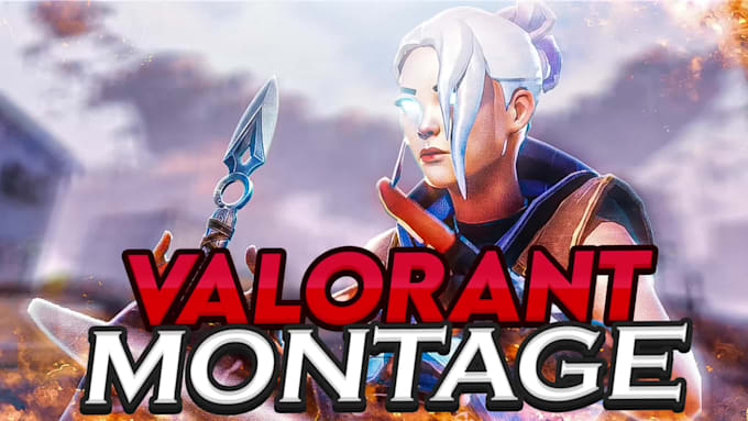 edit valorant gaming montage for youtube and tiktok