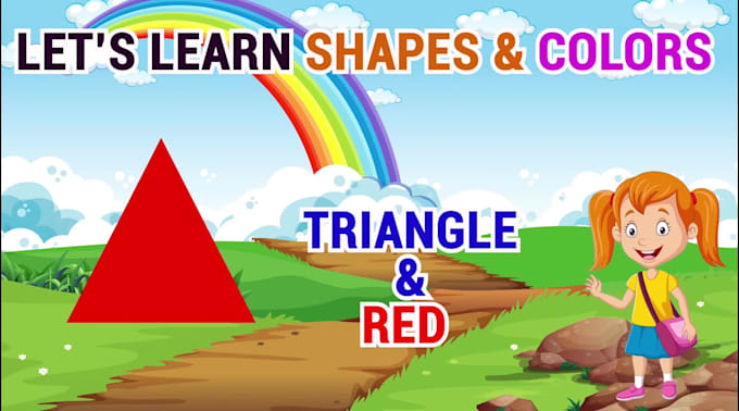 create kids learning videos